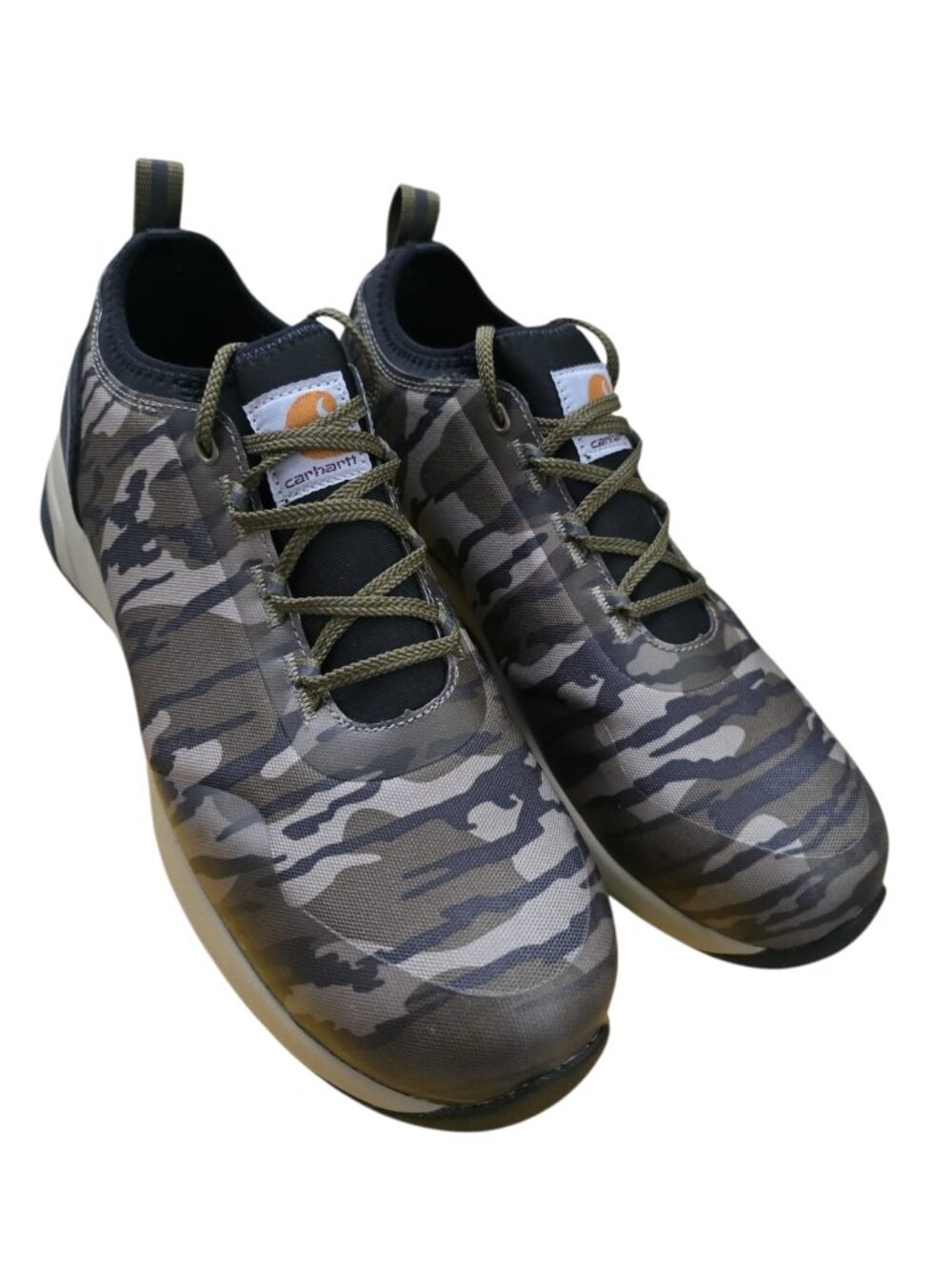 Carhartt Force Nano Composite Soft Toe Work Shoe Black/Camo, US 10 W